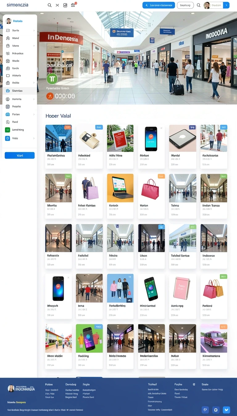 Tampilan antarmuka amanahtoto di Android